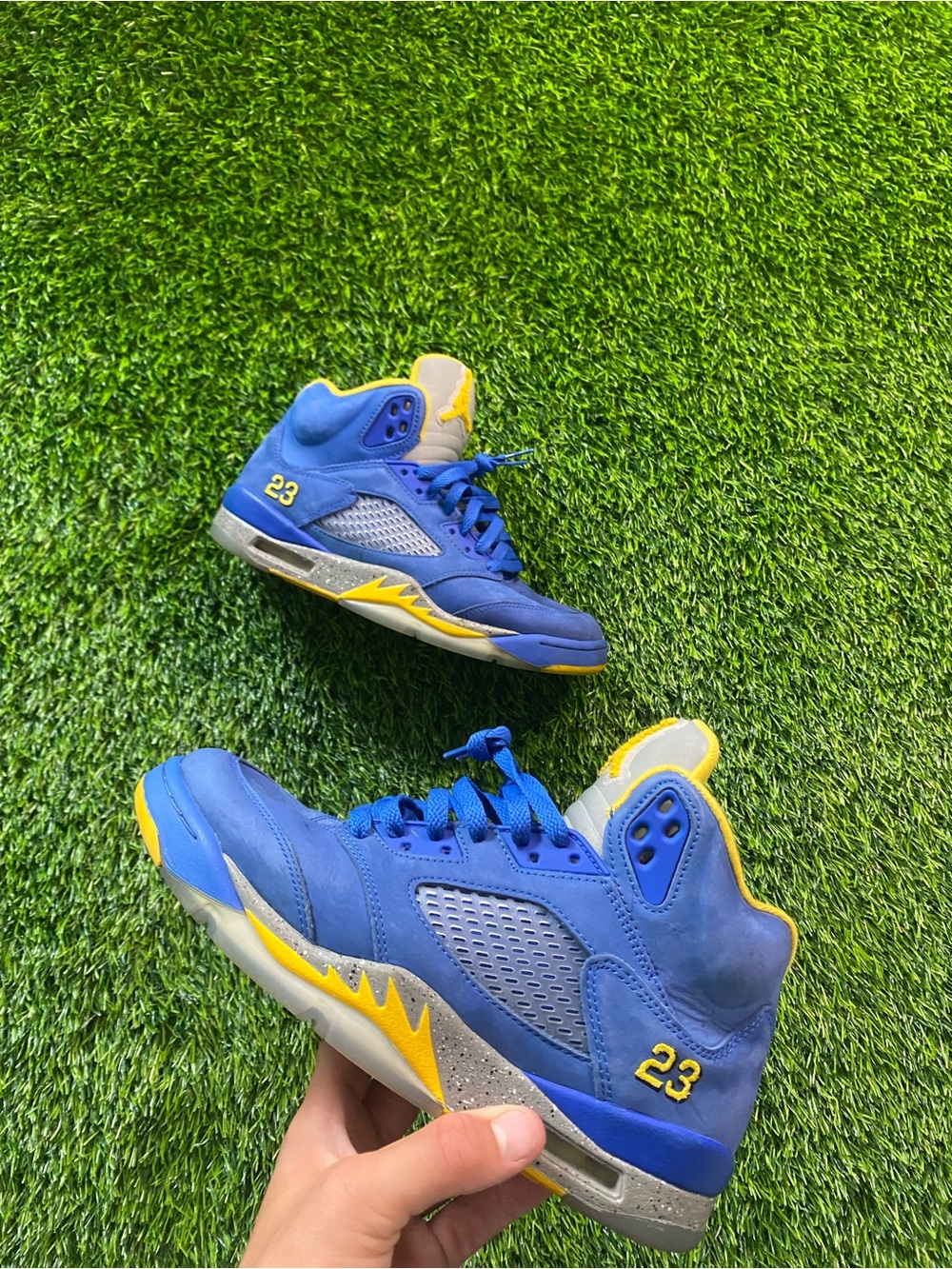 Jordan 5 “Laney” Size 8, Good Condition with Box!